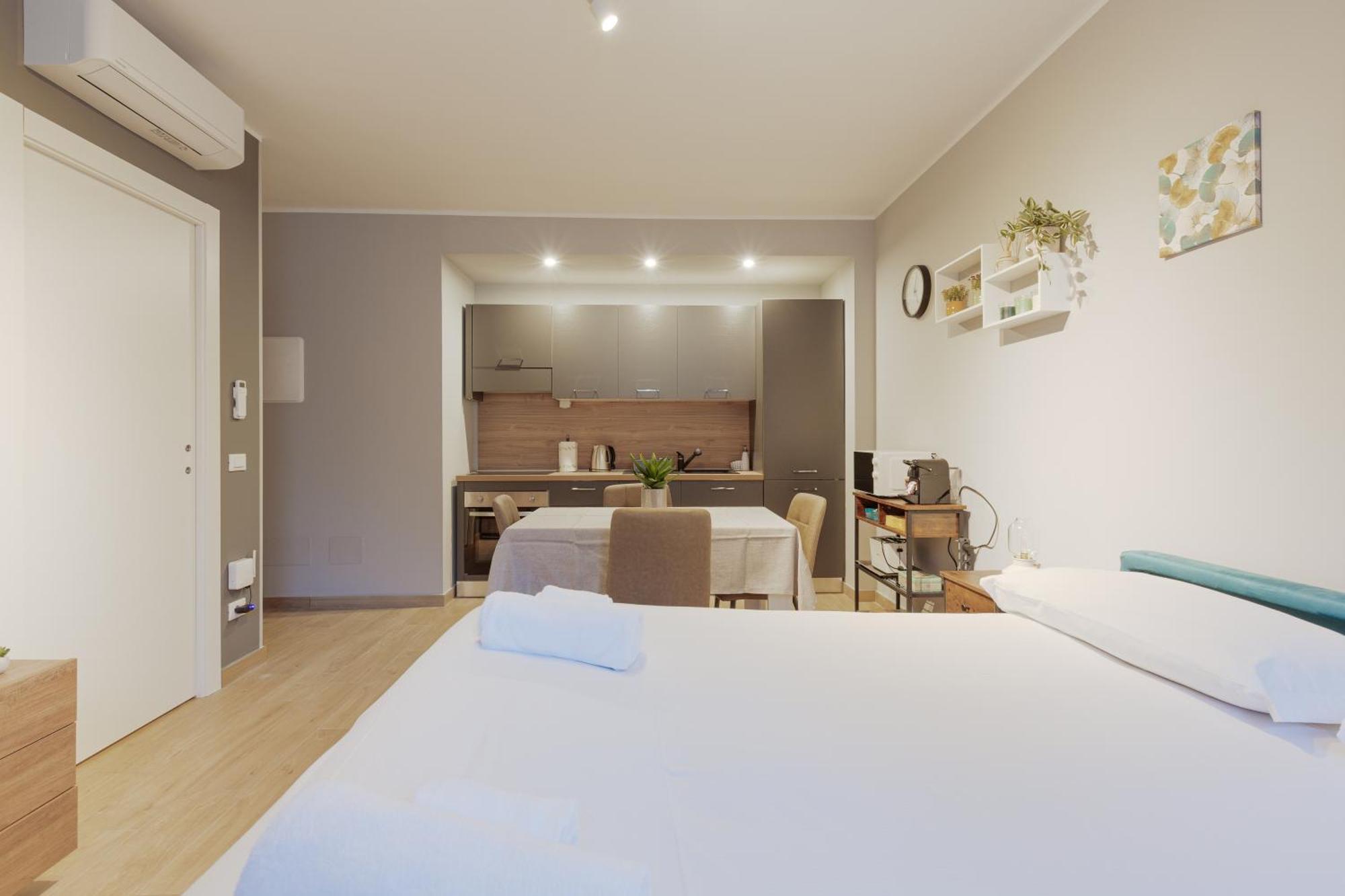 Affori M3 - Modern And Cozy Studio Milano Eksteriør bilde